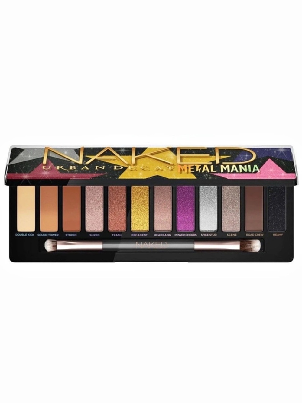Urban Decay Naked Metal Mania Metallic Eyeshadow Palette NEW IN BOX